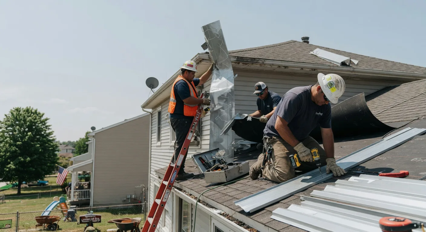 Metal Roof Repair in East Montpelier, VT